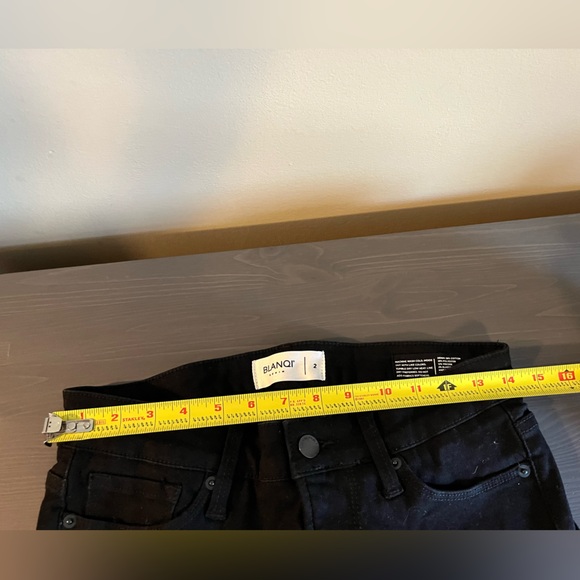 BLANQI Denim Maternity Belly Support Skinny Jeans In Black - Picture 10 of 12